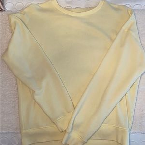 Pale Yellow Soft Crewneck